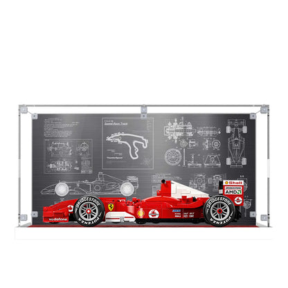 Acrylic Display Case for LEGO® Ferrari F2004 & Michael Schumacher 11375
