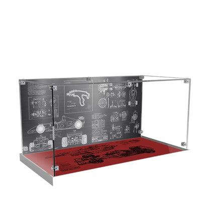 Acrylic Display Case for LEGO® Ferrari F2004 & Michael Schumacher 11375