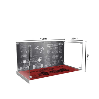Acryl-Vitrine für LEGO® McLaren MP4/4 &amp; Ayrton Senna 10330 