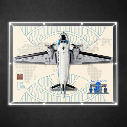 Wall Display Case for LEGO® Icons Douglas™ DC-3™ PAN AM® Airliner 11378