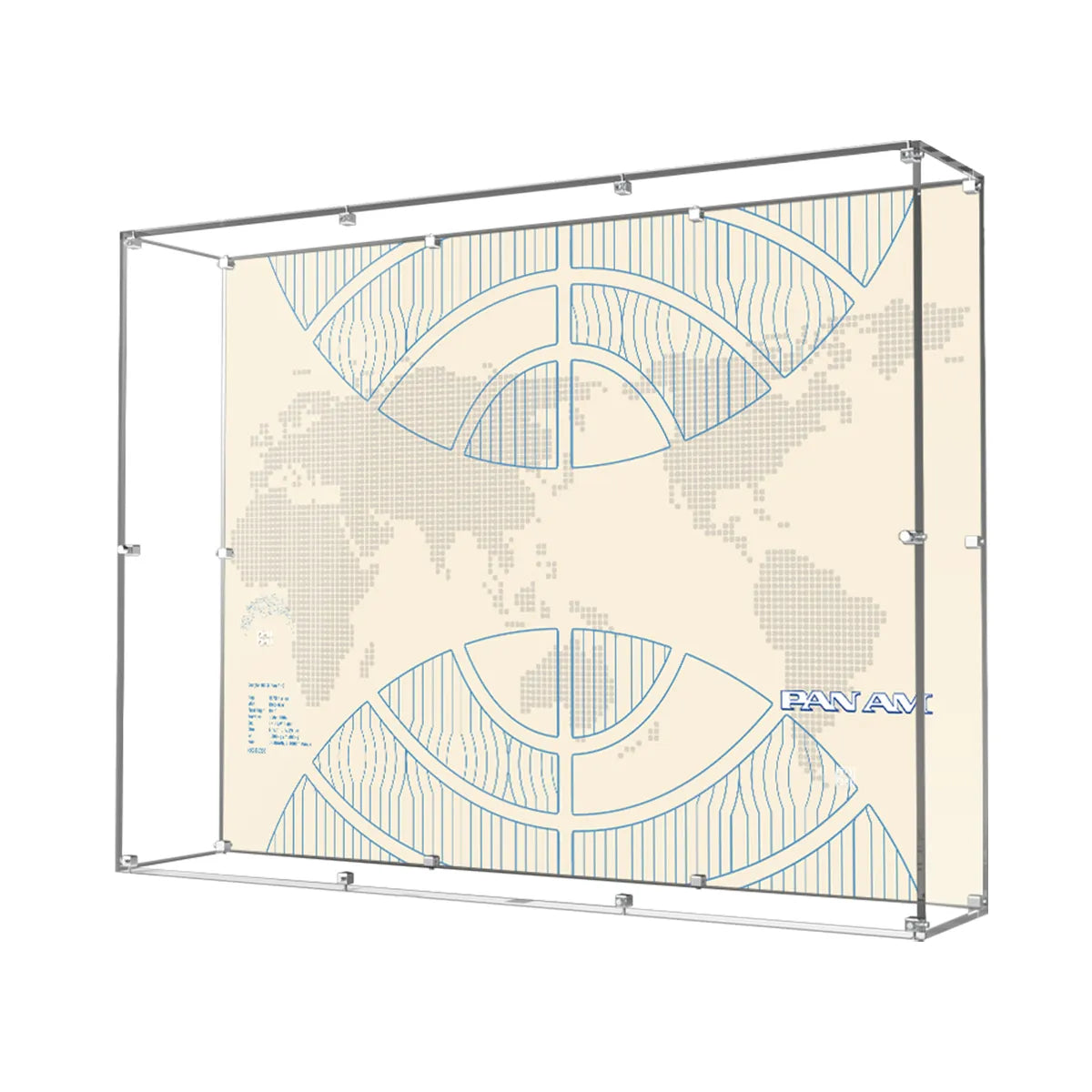 Wall Display Case for LEGO® Icons Douglas™ DC-3™ PAN AM® Airliner 11378