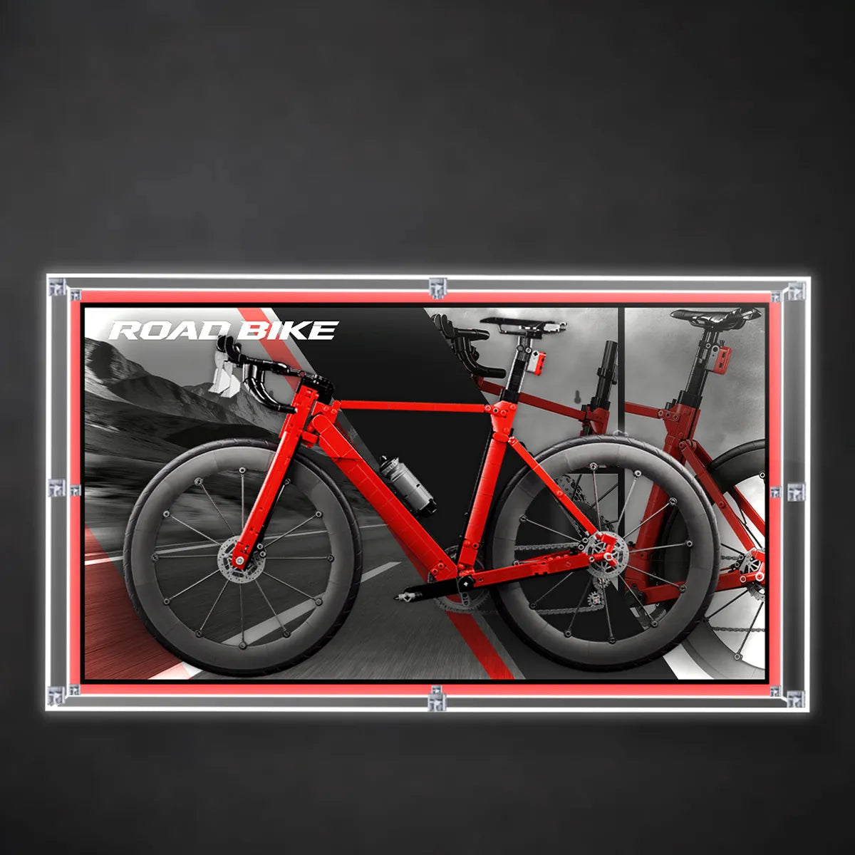 Wall Display Case for LEGO® Road Bike 11380