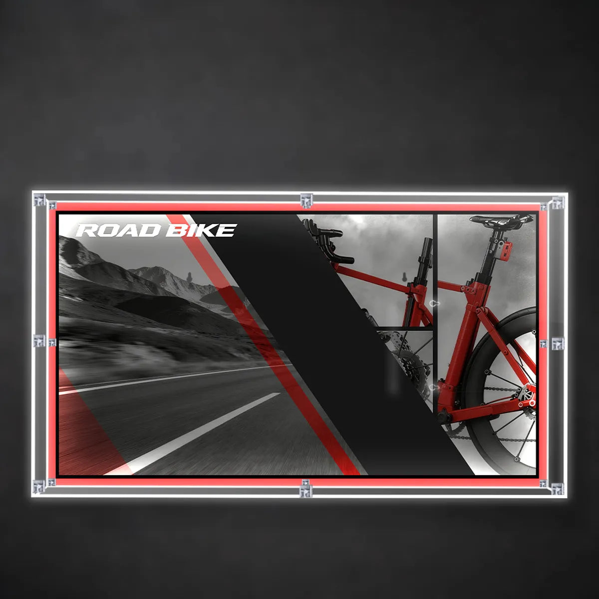 Wall Display Case for LEGO® Road Bike 11380