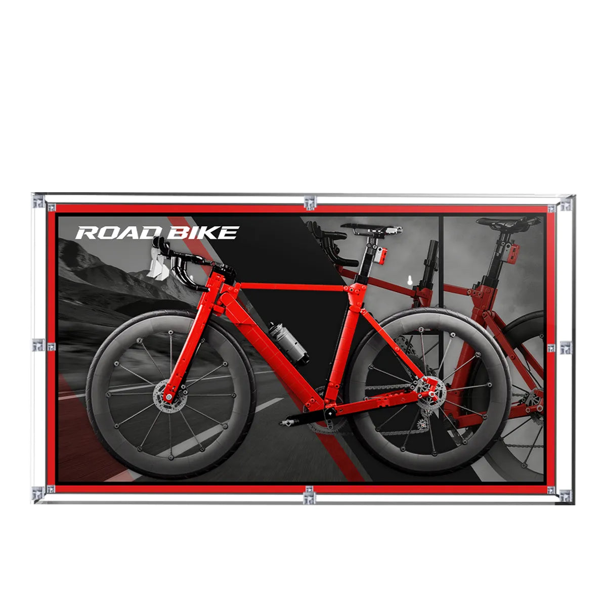 Wall Display Case for LEGO® Road Bike 11380