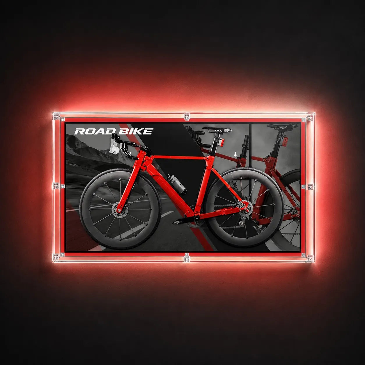 Wall Display Case for LEGO® Road Bike 11380