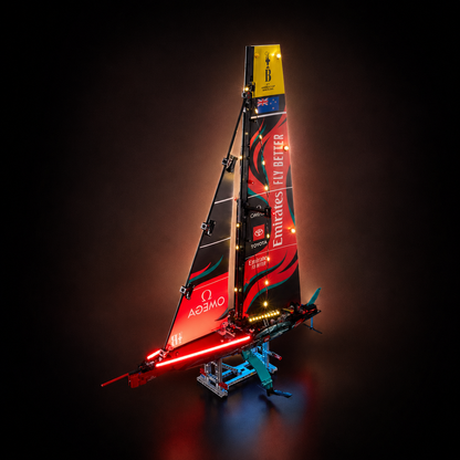 Premium-Wanddisplay kompatibel mit LEGO® Technic™ McLaren F1 42141 Stil D