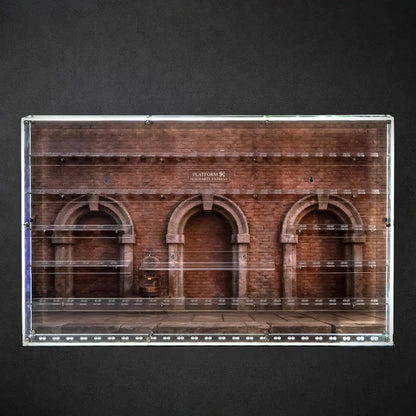 92 LEGO Minifiguren Wandvitrine