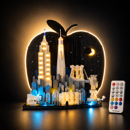 Light Kit Compatible with LEGO® New York, New York Set 21066 — product image 14