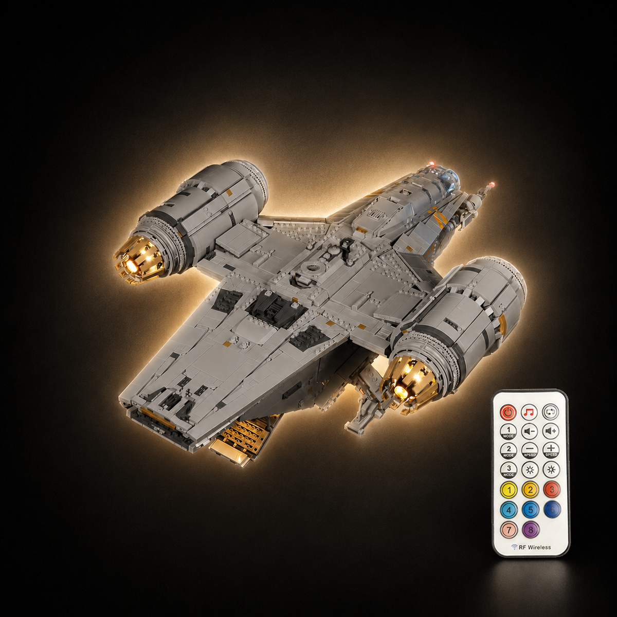Light Kit Compatible with LEGO® The Razor Crest™ Set 75331