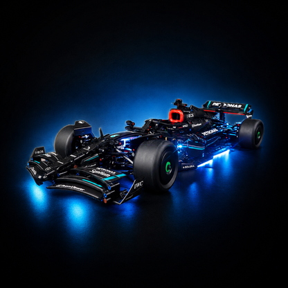 Premium-Wanddisplay kompatibel mit LEGO® Technic™ McLaren F1 42141 Stil D