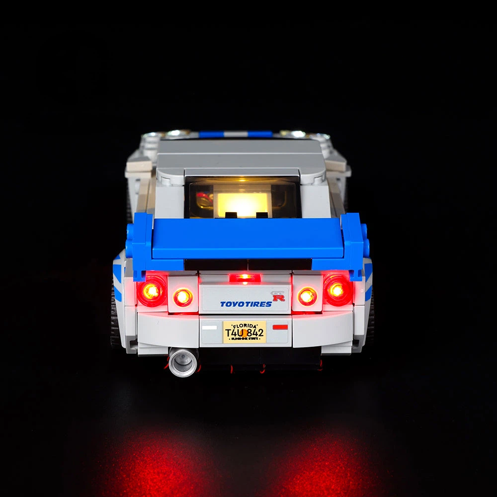 LED Light Kit for LEGO® Speed Champions Nissan Skyline GT-R R34 76917