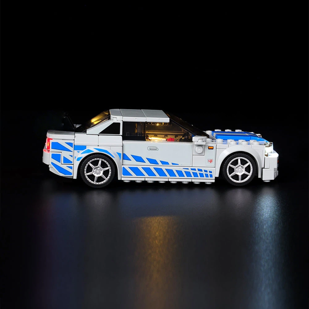 LED Light Kit for LEGO® Speed Champions Nissan Skyline GT-R R34 76917