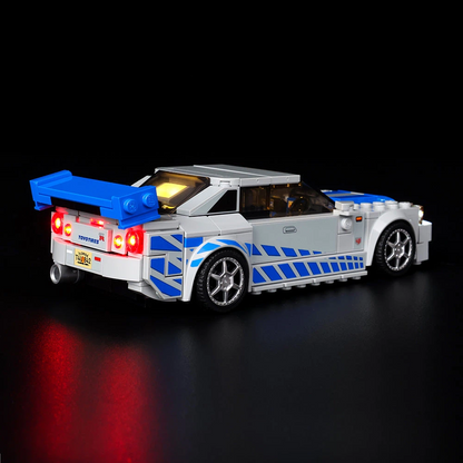 LED Light Kit for LEGO® Speed Champions Nissan Skyline GT-R R34 76917