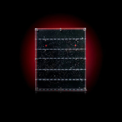 72-Stud LEGO® Star Wars™ Minifigure Wall Display Case