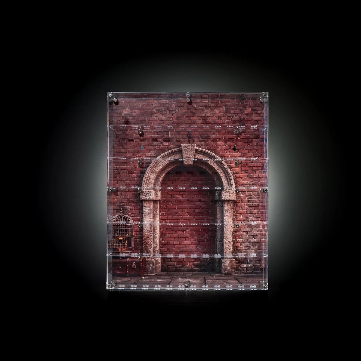 72-Stud LEGO® Harry Potter™ Minifigure Wall Display Case