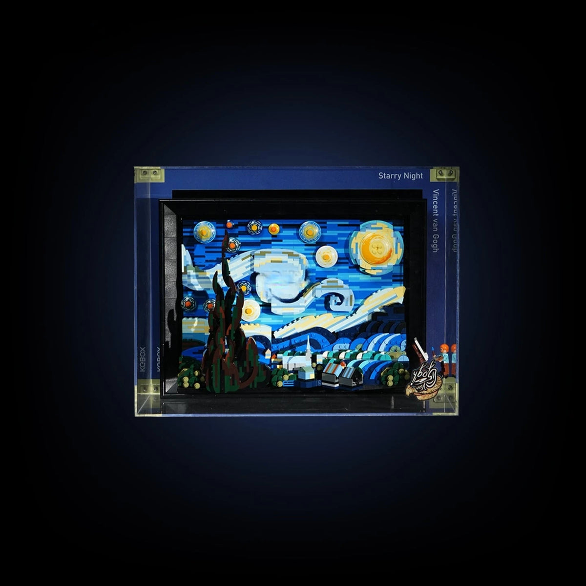 LEGO® Vincent van Gogh - The Starry Night 21333 Display Case