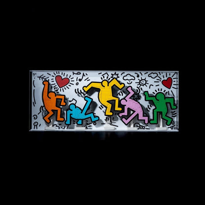 LEGO® Keith Haring - Dancing Figures 31216 Display Case