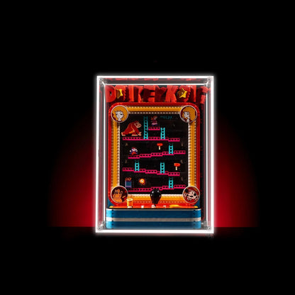 LEGO® Donkey Kong Arcade 72051 LED & UV Printing Display Case