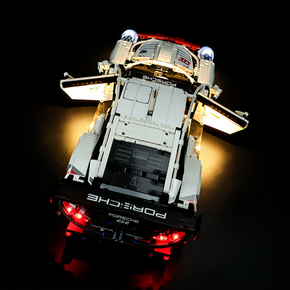 Premium-Wanddisplay kompatibel mit LEGO® Technic™ McLaren F1 42141 Stil D