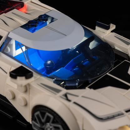 Premium-Wanddisplay kompatibel mit LEGO® Technic™ McLaren F1 42141 Stil D