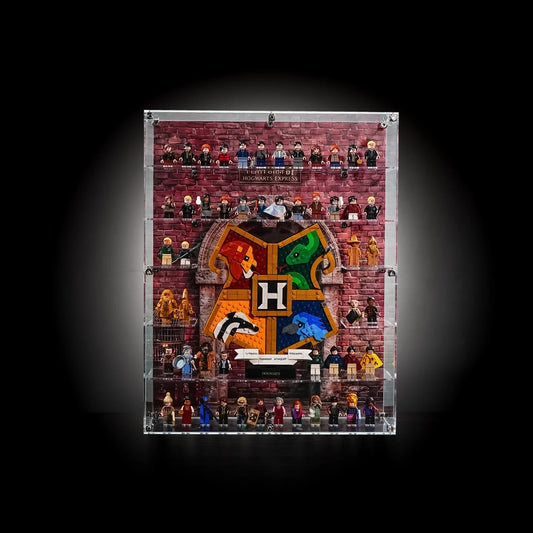 72-Stud LEGO® Harry Potter™ Minifigure Wall Display Case