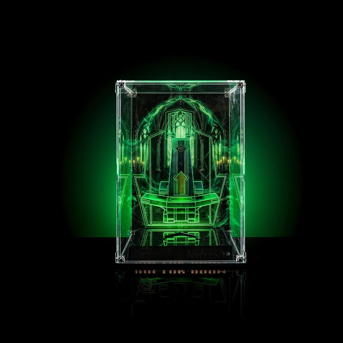 LEGO® 76345 Doctor Doom™ Bust LED & UV Printing Display Case