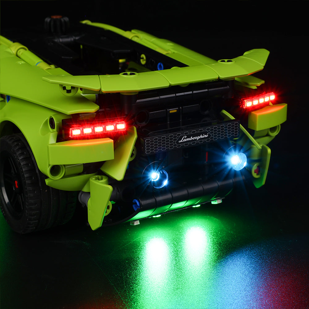Premium-Wanddisplay kompatibel mit LEGO® Technic™ McLaren F1 42141 Stil D