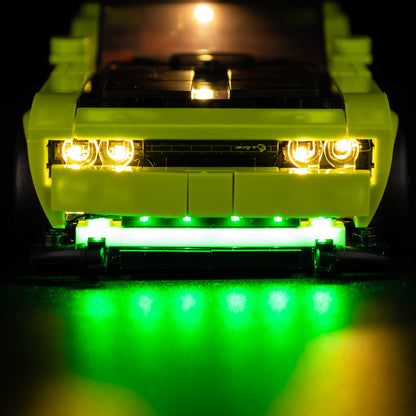 Premium-Wanddisplay kompatibel mit LEGO® Technic™ McLaren F1 42141 Stil D