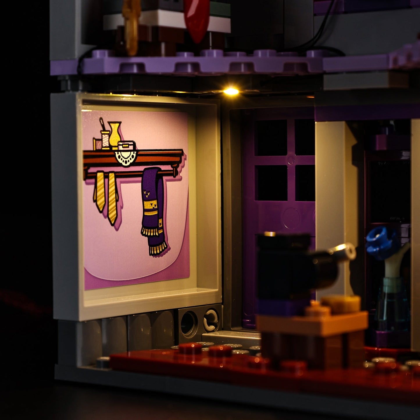 LED Light Kit for LEGO® Ollivanders™ & Madam Malkin’s 76439