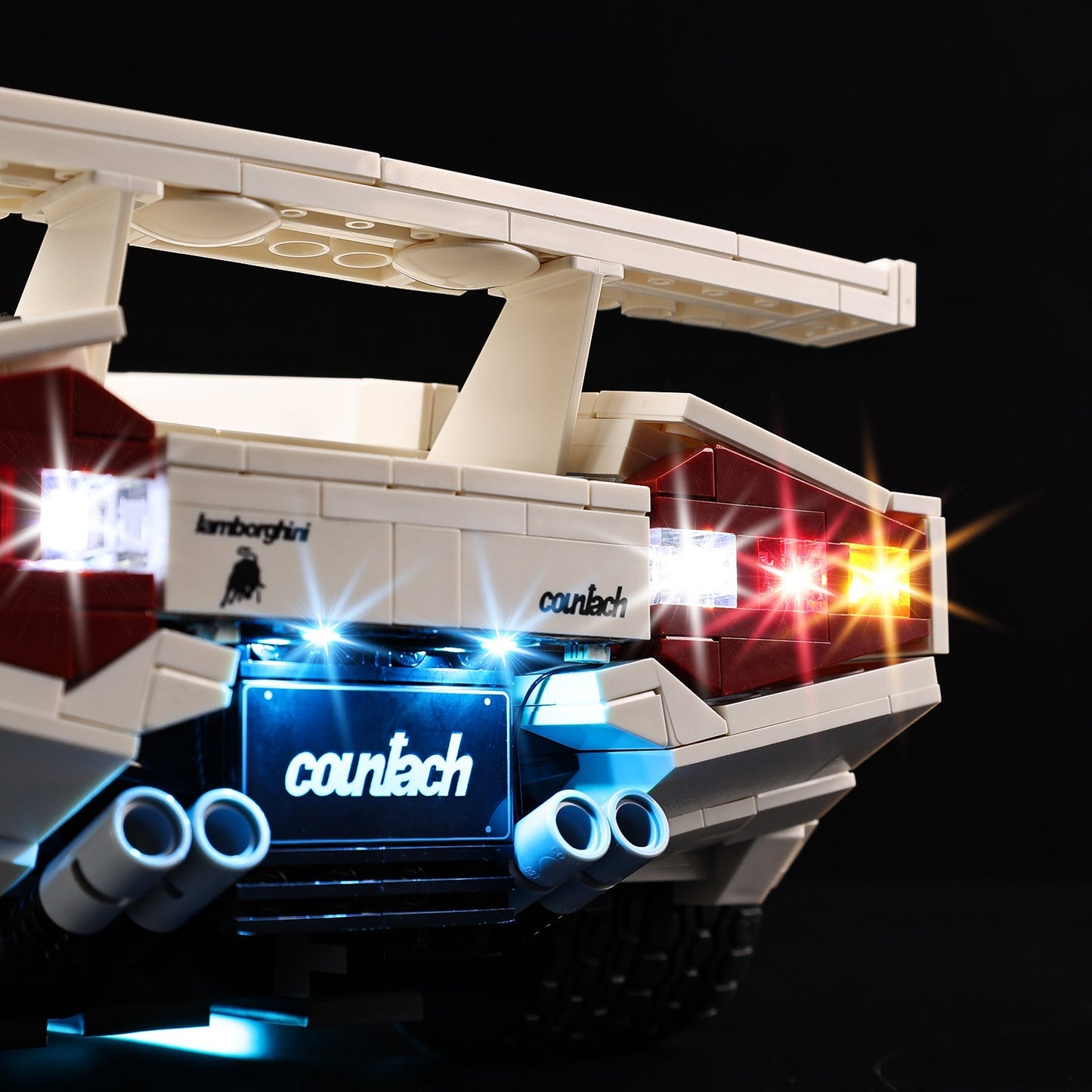 LED Light Kit for LEGO® Icons Lamborghini Countach 10337