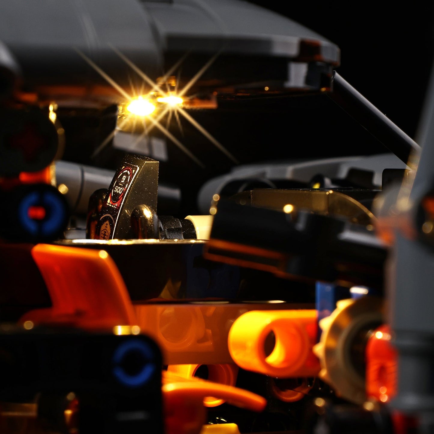 Premium-Wanddisplay kompatibel mit LEGO® Technic™ McLaren F1 42141 Stil D