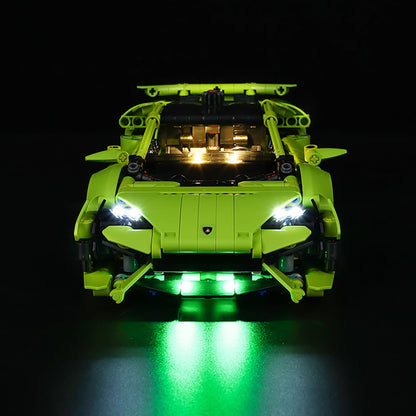 Premium-Wanddisplay kompatibel mit LEGO® Technic™ McLaren F1 42141 Stil D
