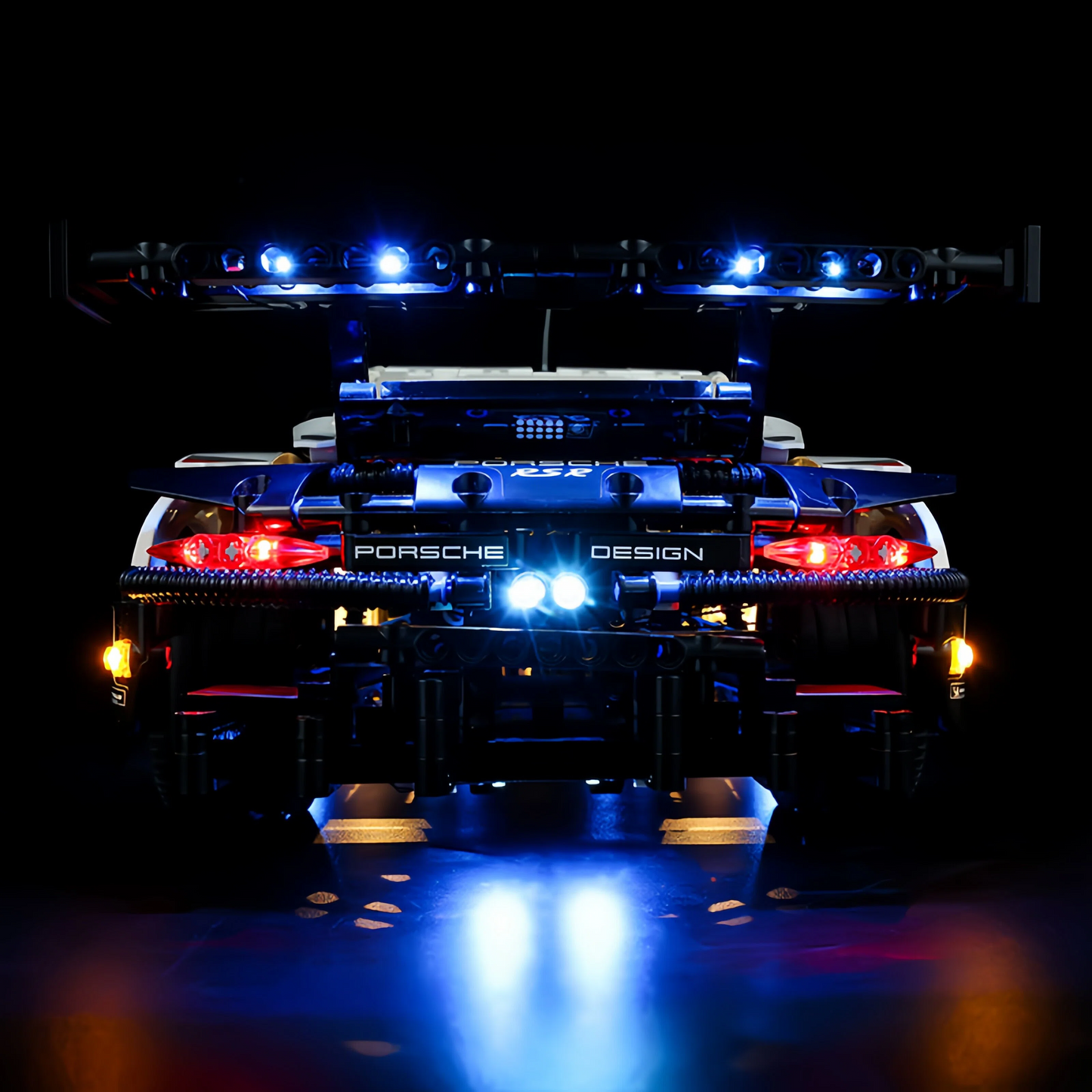 Premium-Wanddisplay kompatibel mit LEGO® Technic™ McLaren F1 42141 Stil D