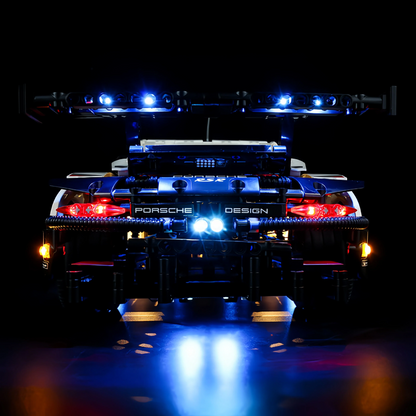 Premium-Wanddisplay kompatibel mit LEGO® Technic™ McLaren F1 42141 Stil D