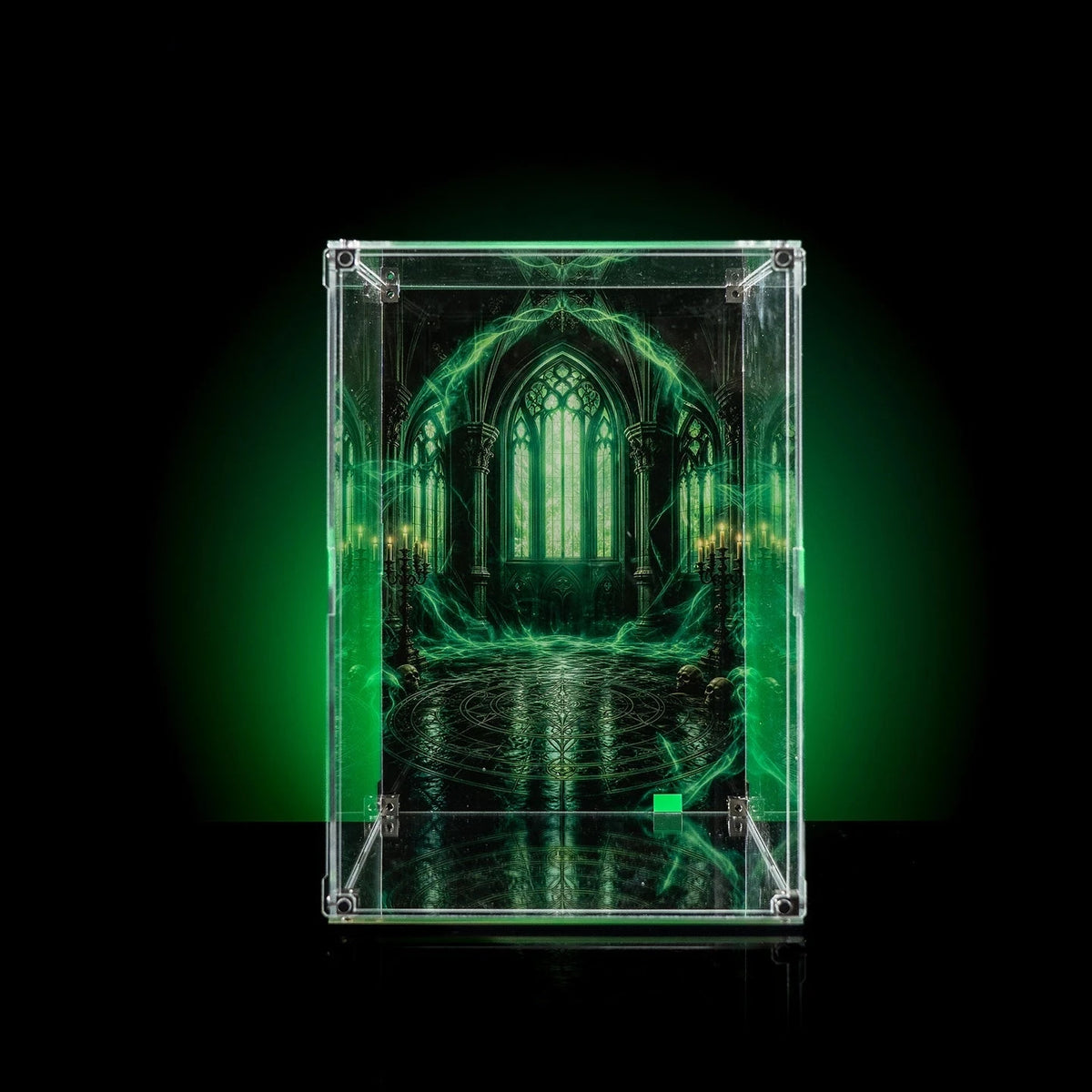 LEGO® 76345 Doctor Doom™ Bust LED & UV Printing Display Case