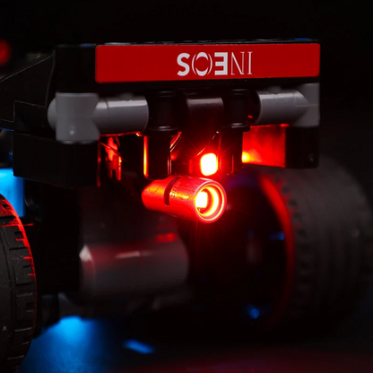 Premium-Wanddisplay kompatibel mit LEGO® Technic™ McLaren F1 42141 Stil D