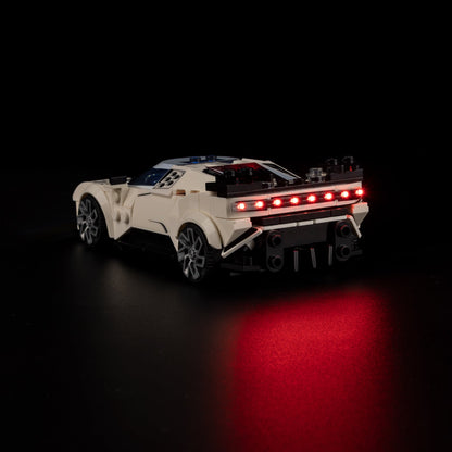 Premium-Wanddisplay kompatibel mit LEGO® Technic™ McLaren F1 42141 Stil D