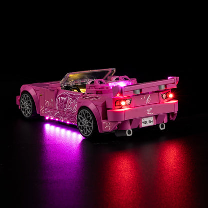 Premium-Wanddisplay kompatibel mit LEGO® Technic™ McLaren F1 42141 Stil D