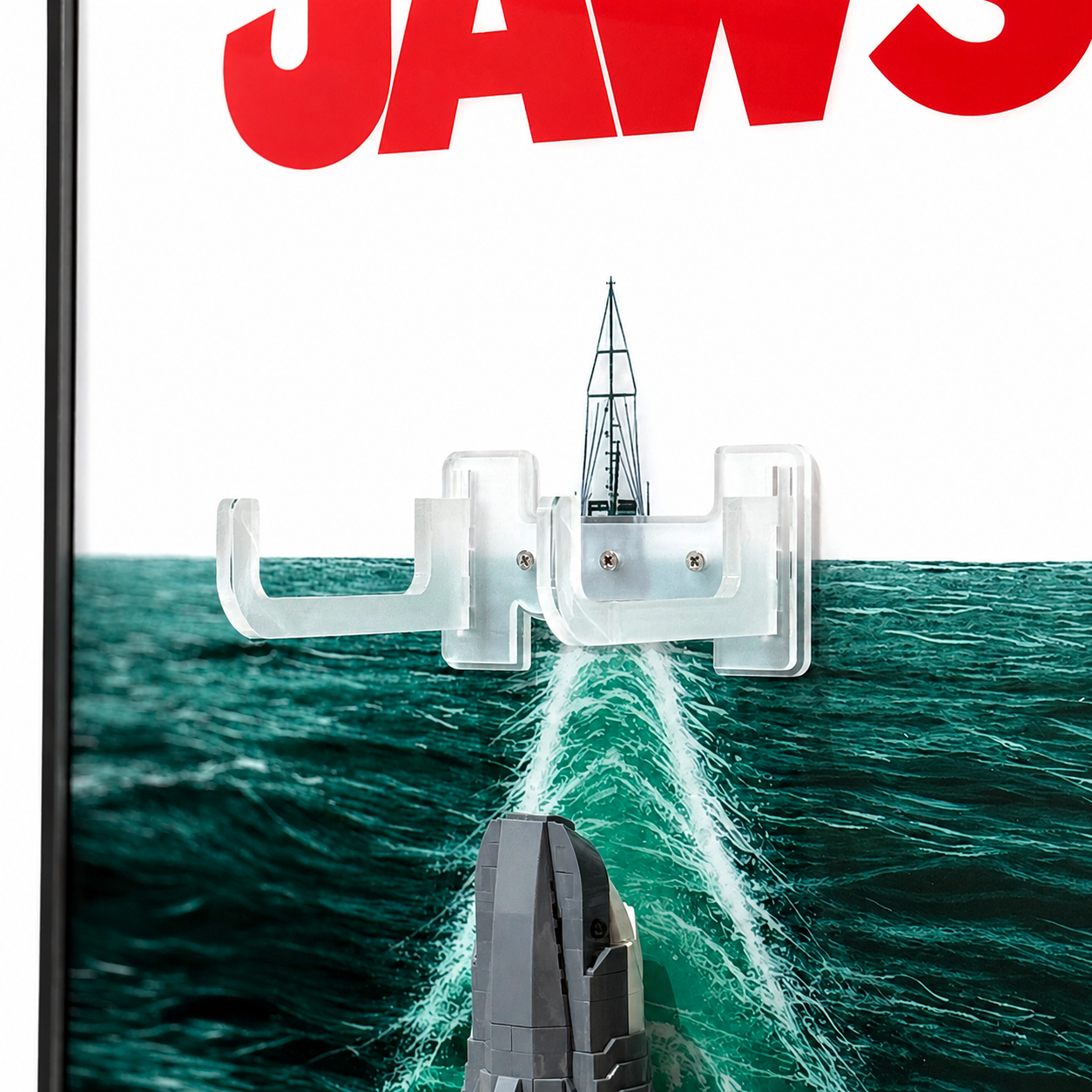 Wall Display Frame for LEGO® Ideas Jaws 21350