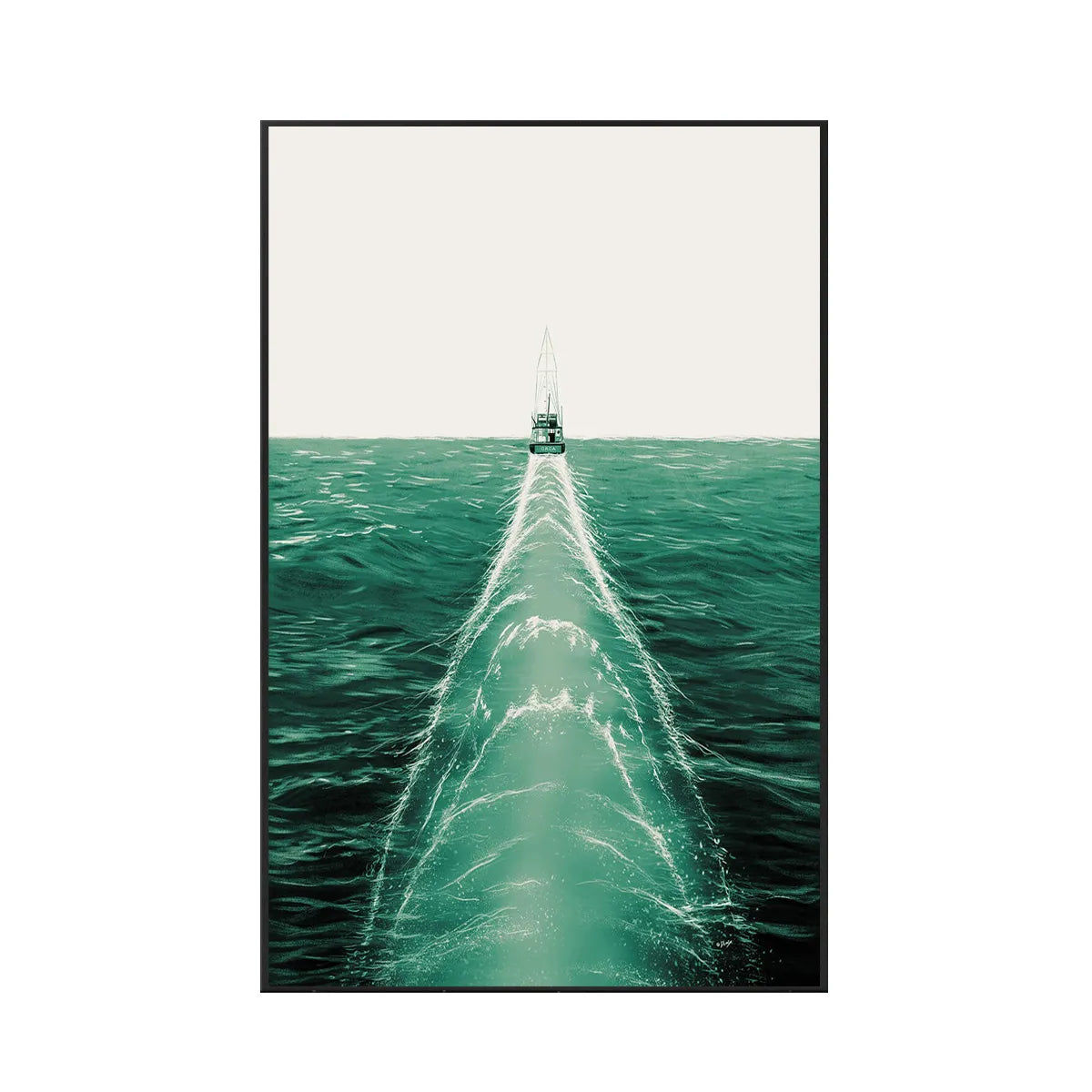 Wall Display Frame for LEGO® Ideas Jaws 21350