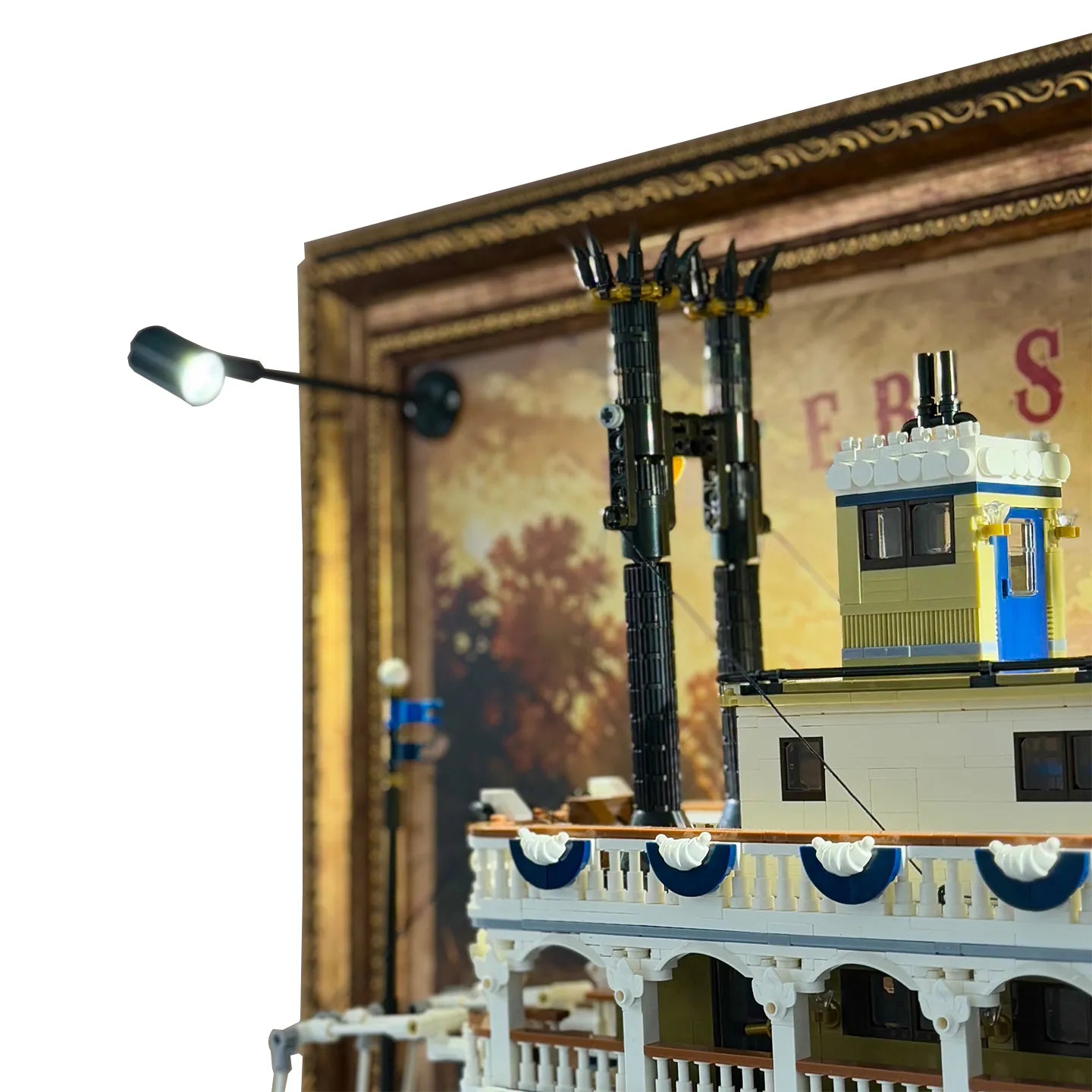 Wanddisplayrahmen kompatibel mit Lego® Peugeot 42156
