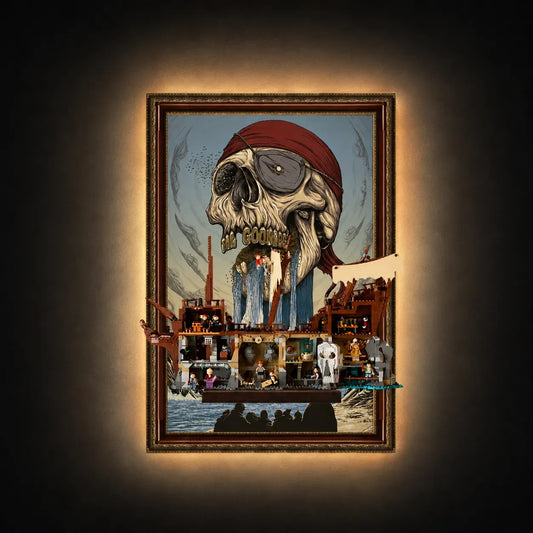 Wall Display Frame for LEGO® Ideas The Goonies 21363
