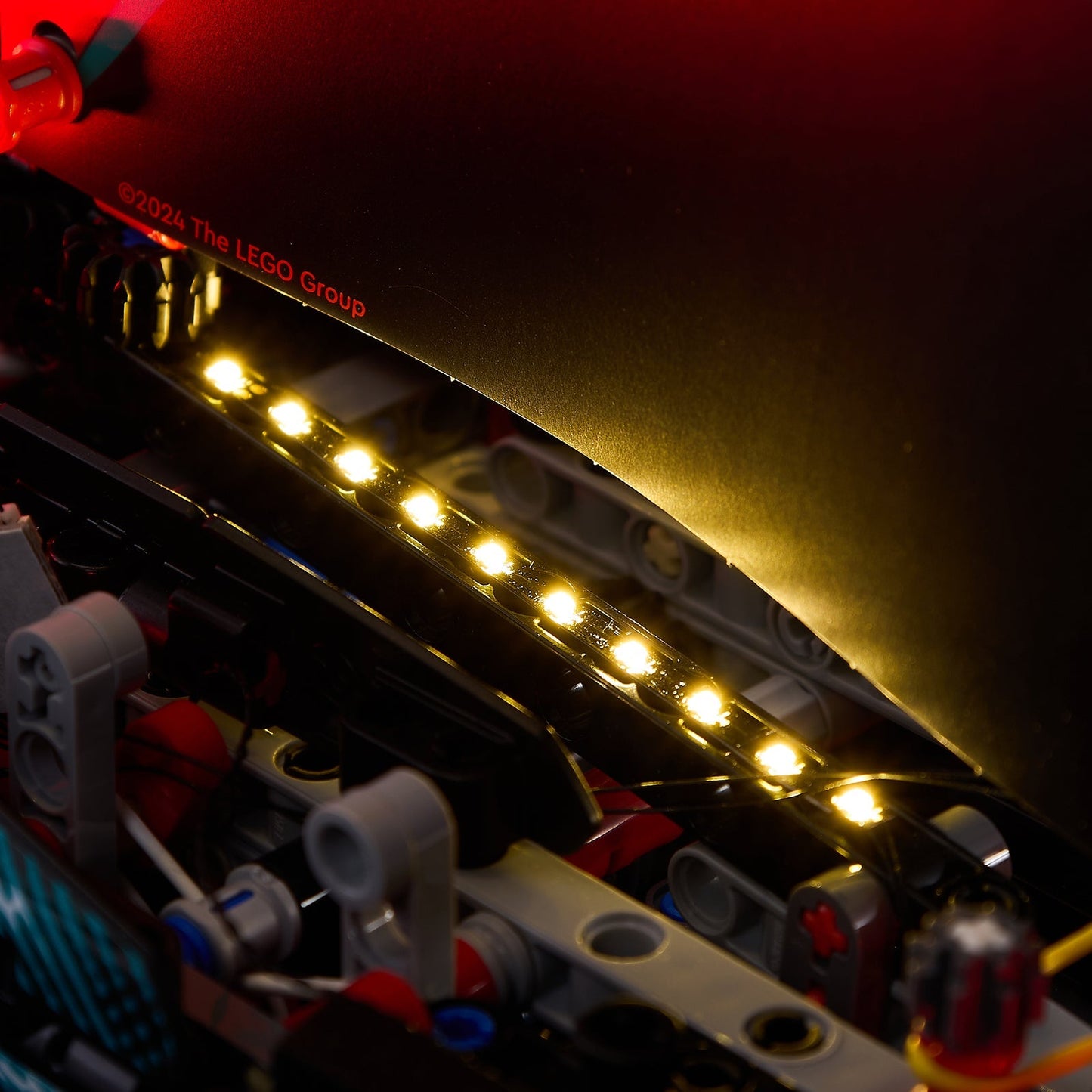 Premium-Wanddisplay kompatibel mit LEGO® Technic™ McLaren F1 42141 Stil D