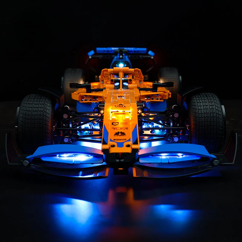 Premium-Wanddisplay kompatibel mit LEGO® Technic™ McLaren F1 42141 Stil D