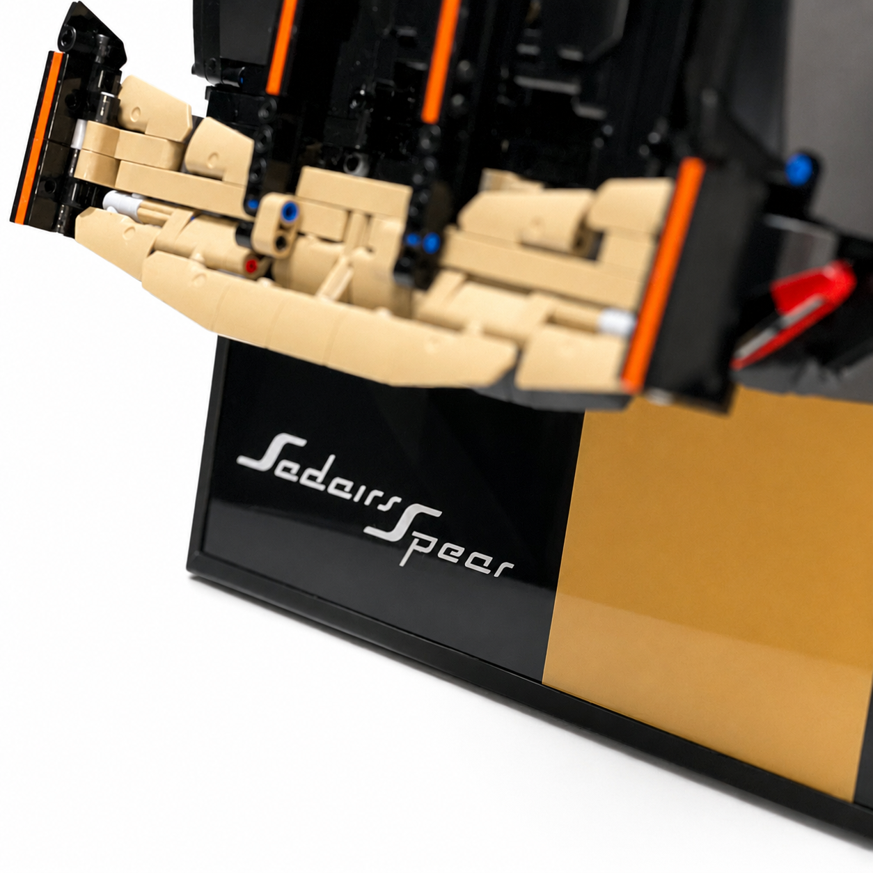 Premium-Wanddisplay kompatibel mit LEGO® Technic™ McLaren F1 42141 Stil D