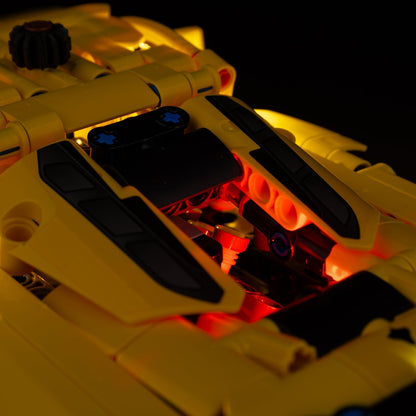 Premium-Wanddisplay kompatibel mit LEGO® Technic™ McLaren F1 42141 Stil D
