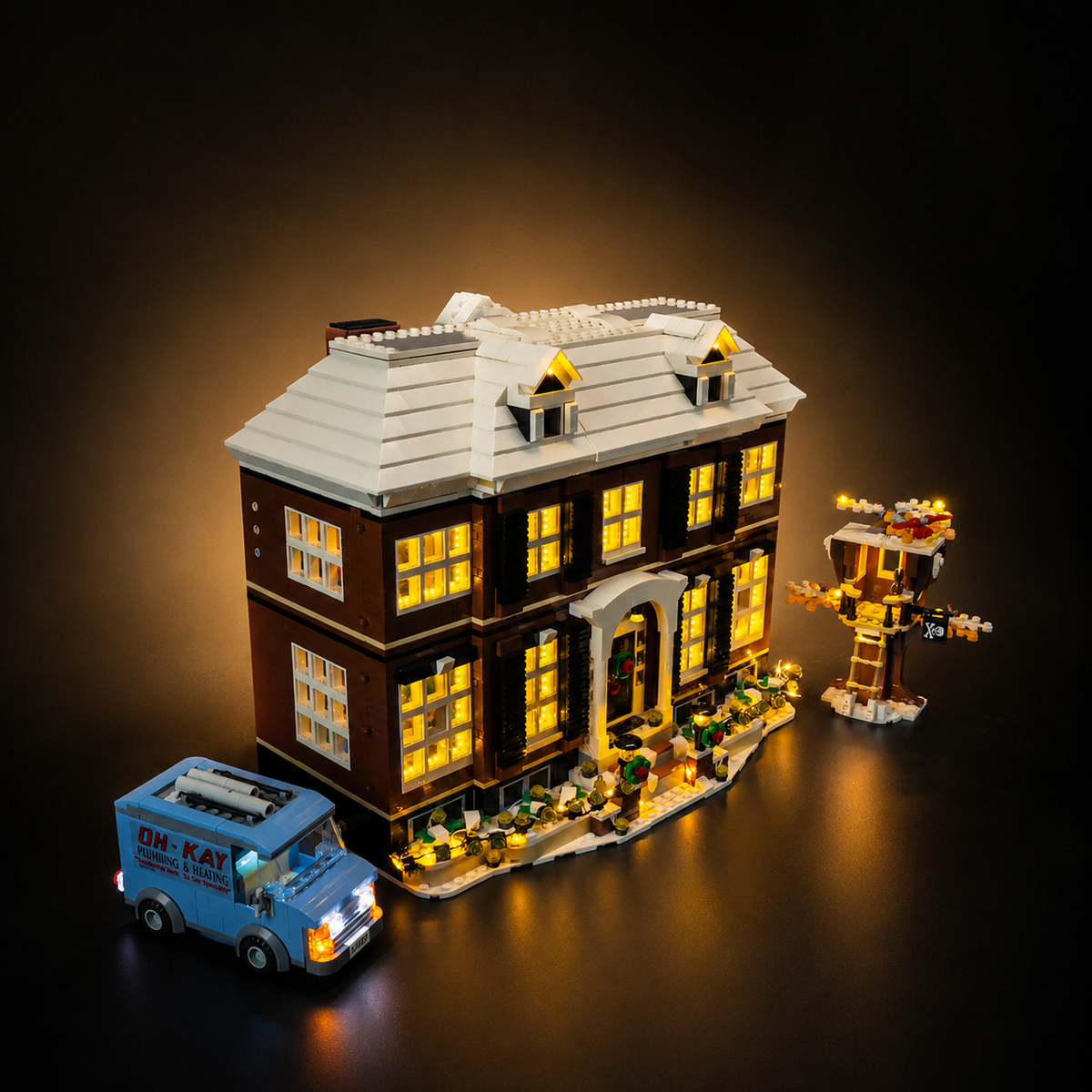 Light Kit Compatible with LEGO® Ideas Home Alone Set 21330 — product image 2