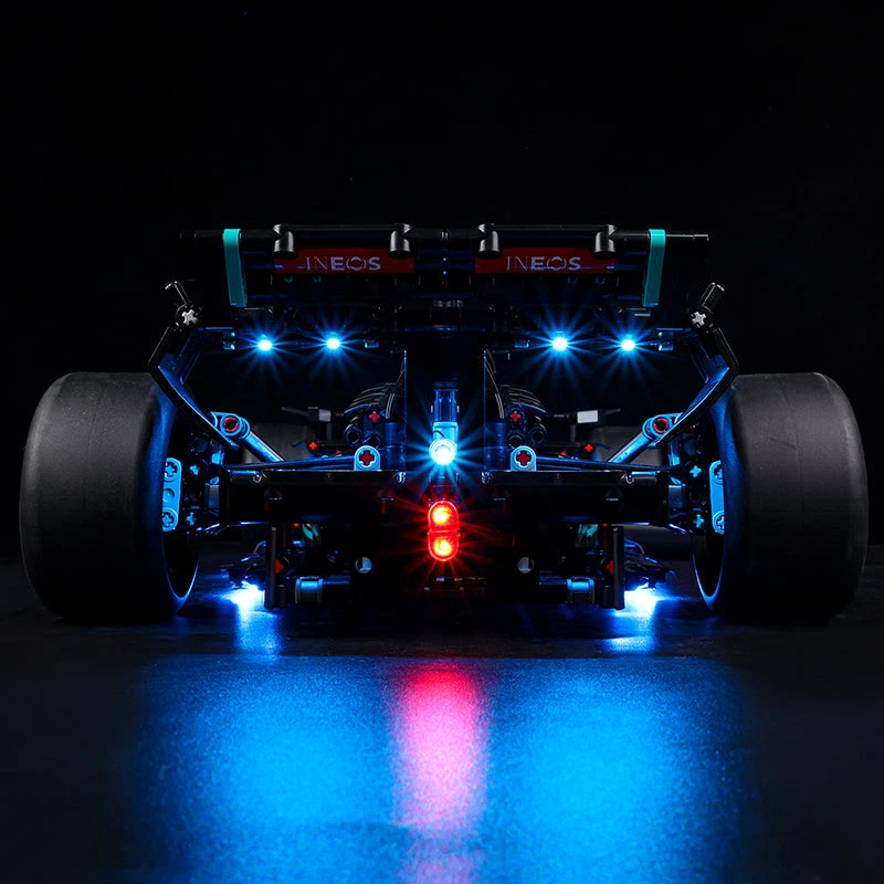 Premium-Wanddisplay kompatibel mit LEGO® Technic™ McLaren F1 42141 Stil D