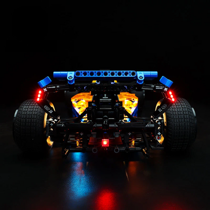 Premium-Wanddisplay kompatibel mit LEGO® Technic™ McLaren F1 42141 Stil D
