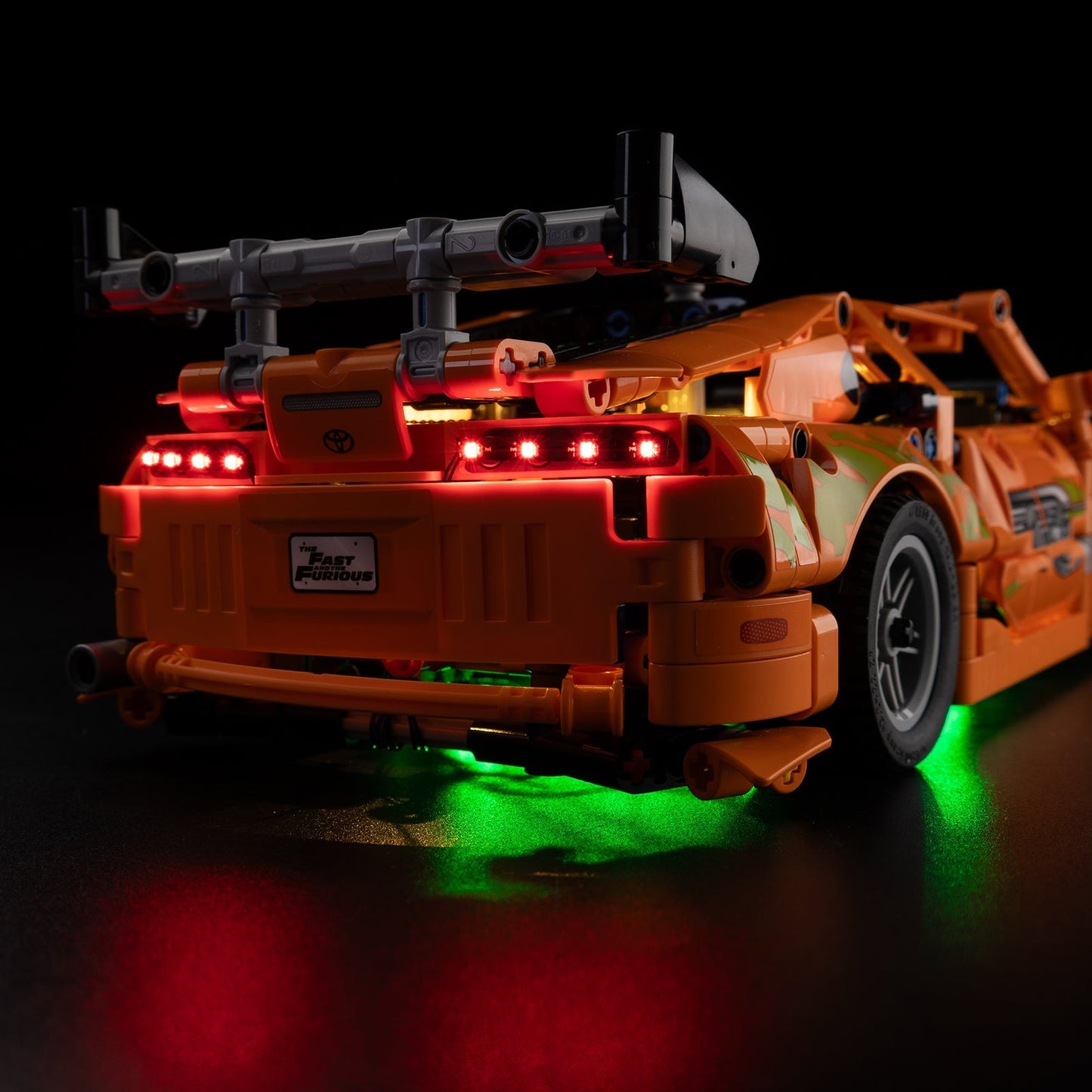 Premium-Wanddisplay kompatibel mit LEGO® Technic™ McLaren F1 42141 Stil D
